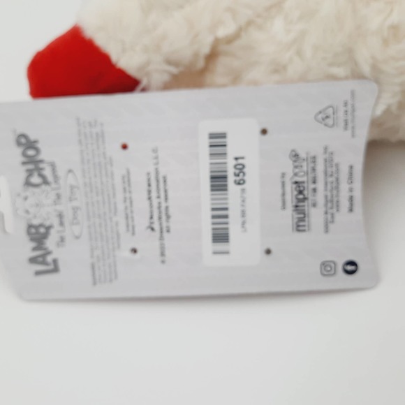 MPP Lamb Chop Dog Toy Soft Plush Squeaker Classic TV Puppet Character 10" - Picture 4 of 5